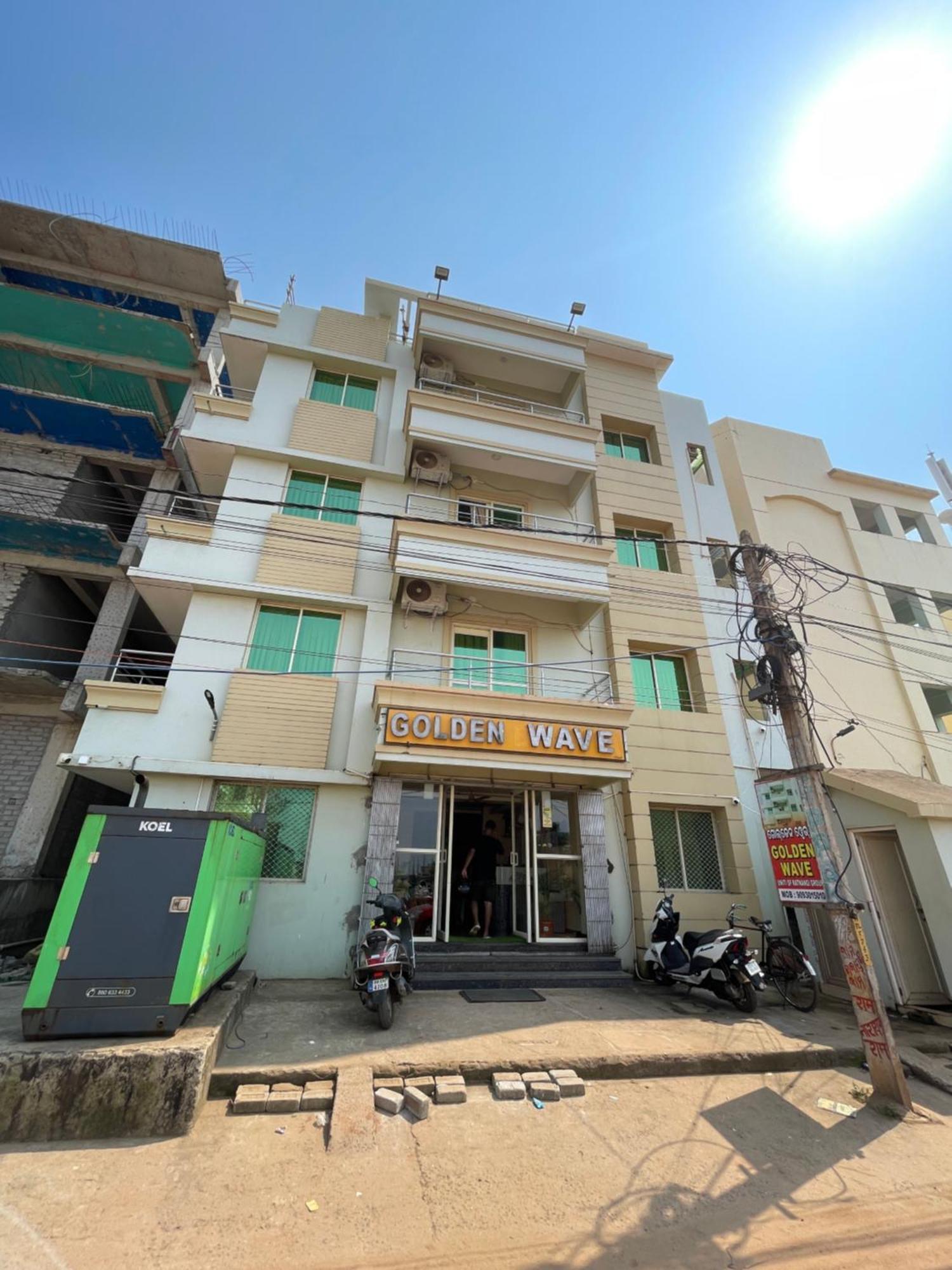 Hotel Golden Wave Puri Exterior foto